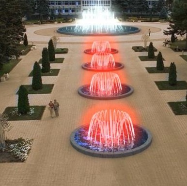 Уникальный комплекс поющих фонтанов в Анапе